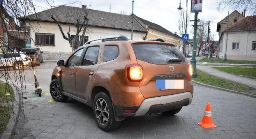 Ez már túl sok! Négy rolleres szenvedett balesetet