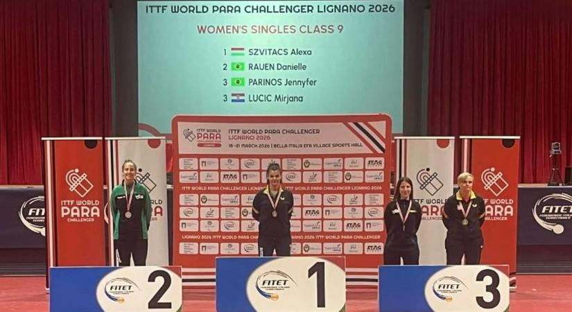 Világkupát nyert a győri asztaliteniszező