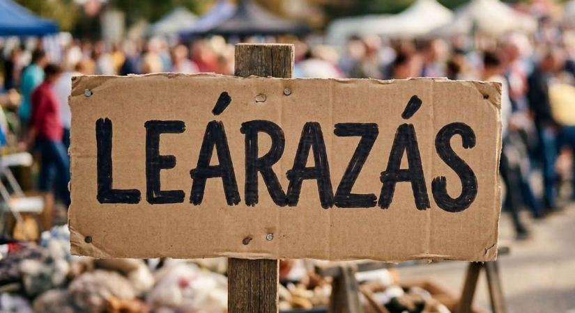 Óriási leárazás Nyíregyházán ma és holnap! Ezt nem érdemes kihagyni: minden 300 forint!