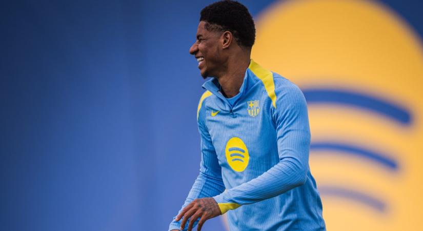 Pánik Barcelonában: angol címlapokon Marcus Rashford klubváltása