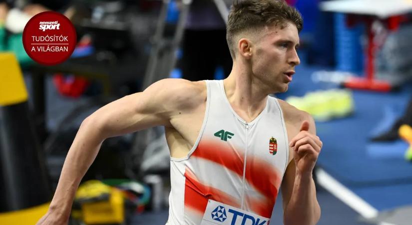 Molnár Attila könnyed futással elődöntős a fedett pályás atlétikai vb-n