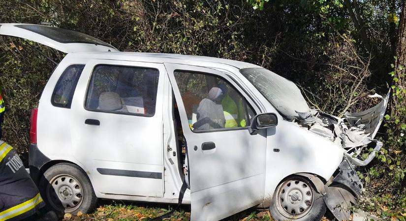 Felesége életét követelte a tragikus baleset Füzesgyarmatnál