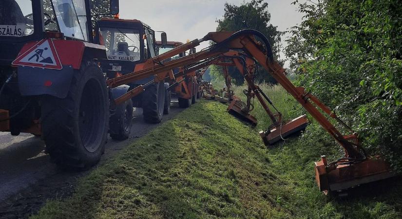 Vége a téli üzemnek – indulnak a tavaszi munkák az utakon