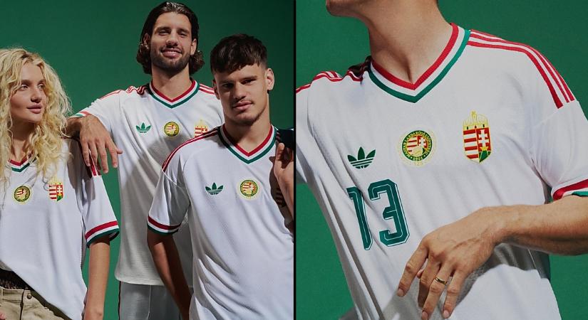 Olyan szép, mint egy mese: bemutatta új fehér mezét a magyar válogatott – fotókkal