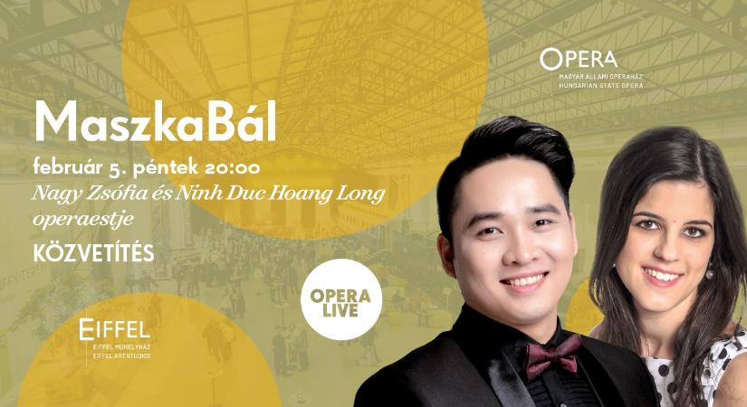 Nagy Zsófia és Ninh Duc Hoang Long operaestje