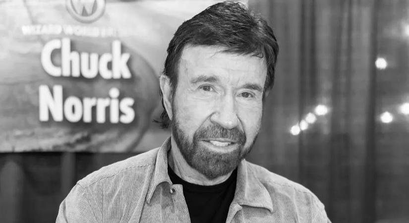 Gyász: elhunyt Chuck Norris feketeöves harcművész és színész
