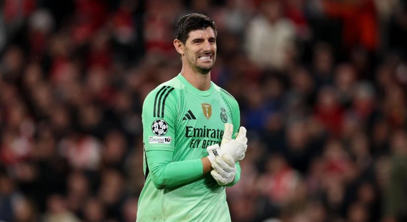 Kísért a múlt a Real Madridnál: Courtois újra a Bayern elleni párharc előtt dőlt ki
