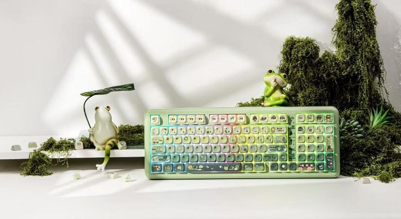 Cuki is, nyugis is a KiiBOOM vezetékmentes klaviatúrája