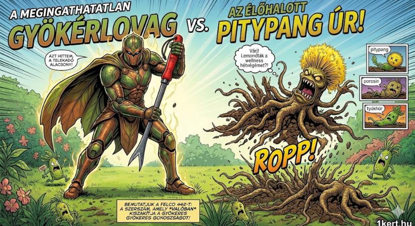 FELCO 442 kézi gyomkiszedő: végre egy szerszám, amellyel nem csak megsértjük a gyomot, hanem tényleg kiszedjük