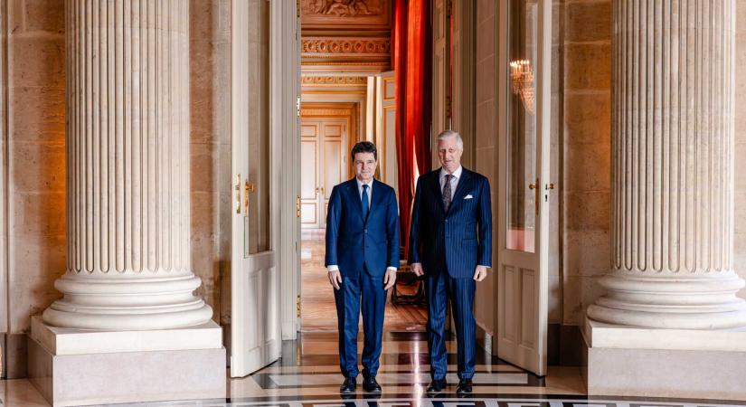 A belga király fogadta Nicuşor Dan államfőt