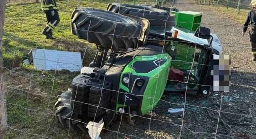Elképesztő: saját traktora gázolta halálra a mőcsényi gazdát