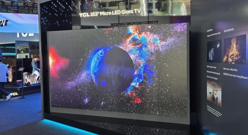 A világ legolcsóbb Micro LED tévéjét dobta piacra a TCL