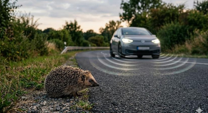 Megmenthetik-e a sünöket az "okos autók"? A tudósok szerint egy halk trükk sok gázolást megelőzhetne