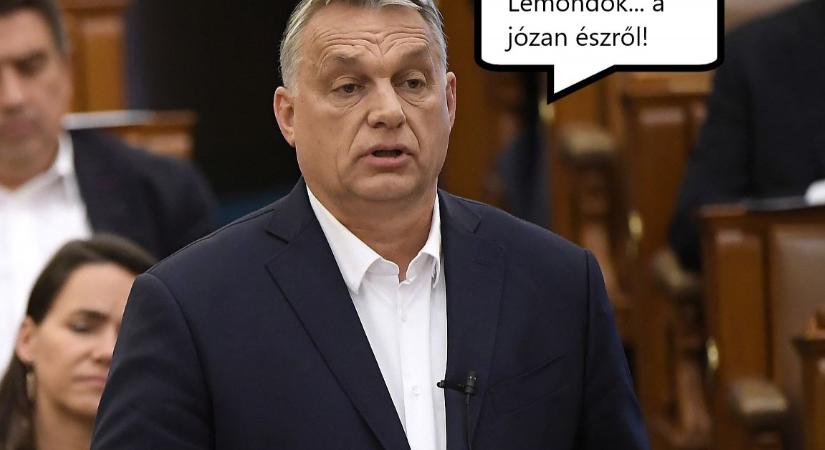 Orbán lemond - Rózsa Péter jegyzete