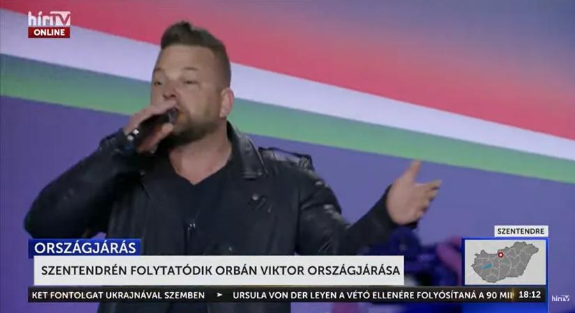 Gudics Máté felrobbantotta a színpadot a szentendrei Békemeneten