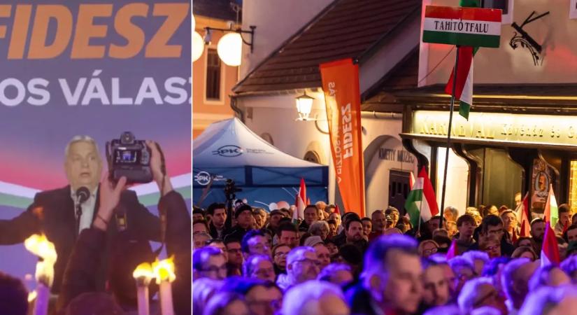 Orbán Viktor Szentendrén: "Négy kemény, háborús év van a hátunk mögött!"