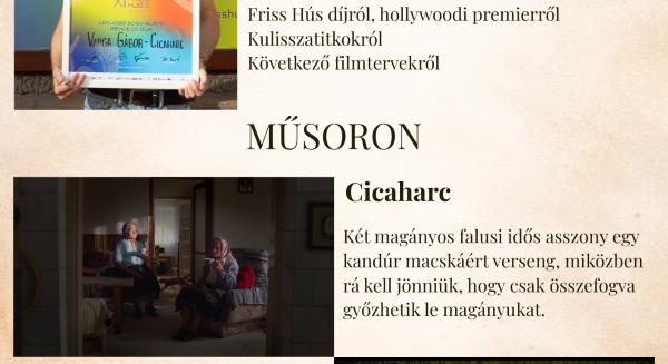 Beszélgetés és filmvetítés Varga Gábor rendezővel Rimaszombatban