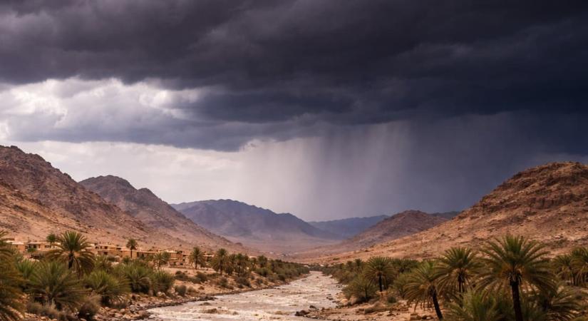 Rendkívüli esőzések jöhetnek a Közel-Keletre