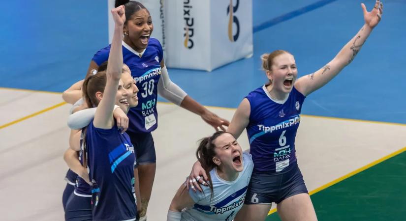 A Békéscsaba jutott elsőként a női röplabda MK döntőjébe