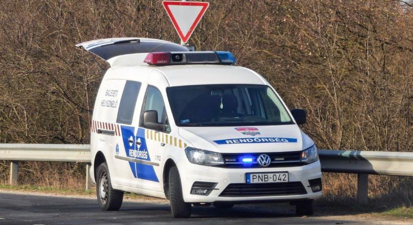 Halálos baleset történt Rábahídvég és Sorokpolány között