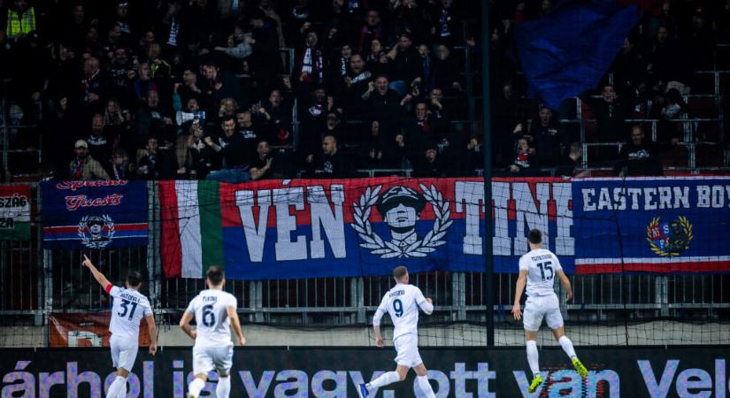 A Szpari-drukkerek odaszúrtak a lelátóra visszatérő diósgyőri ultráknak