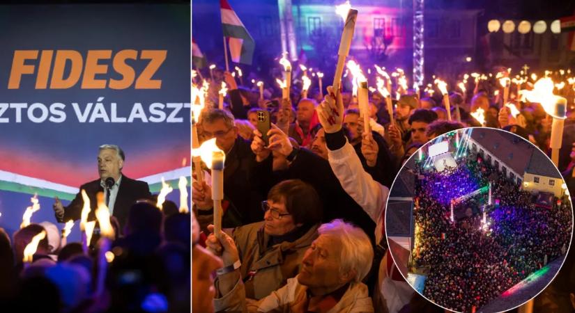 Zászlók a magasban: Szentendre is megmutatta az országjáráson, milyen a nemzeti egység
