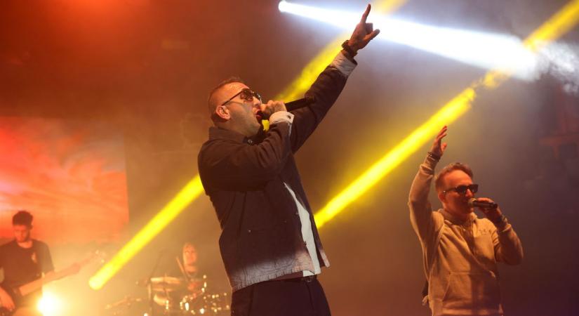 Curtis és Charlie is fellépett a kaposvári Szerencsekoncerten