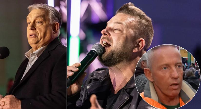 Tóth Gabi és Schobert Norbert is feltűnt Orbán Viktor országjárásának szentendrei állomásán