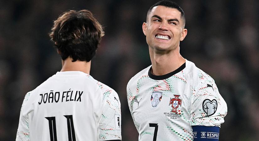Felkészülés: Cristiano Ronaldo nem került be a portugálok vb előtti keretébe – HIVATALOS
