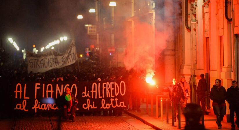 Anarchisták terveztek merényletet Rómában, ám végül magukat robbantották fel