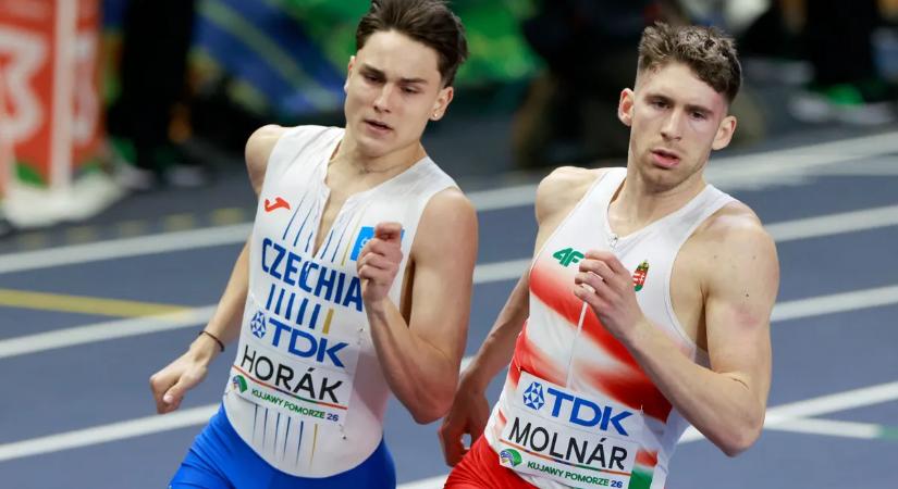Molnár Attila fantasztikusan futott a világbajnokság elődöntőjében!