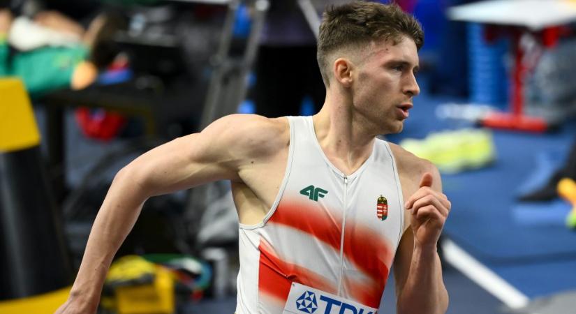 Molnár Attila bejutott a fedettpályás világbajnokság döntőjébe 400 méteren