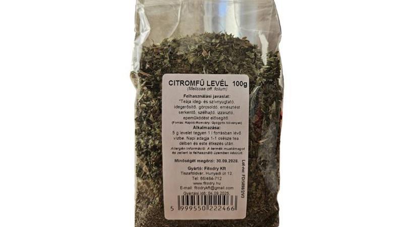 Mérgező, rákkeltő anyag került egy citromfűbe, visszahívták a forgalomból