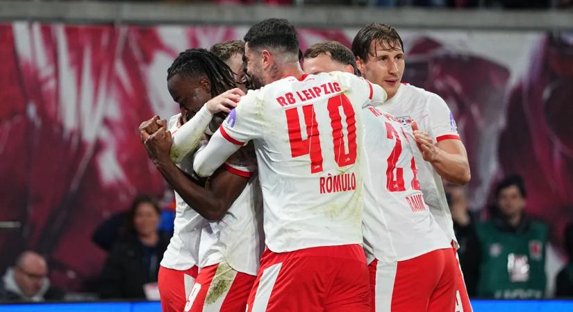 Az RB Leipzig egy félidő alatt négy gólt vágott a jó idényt futó Hoffenheimnek