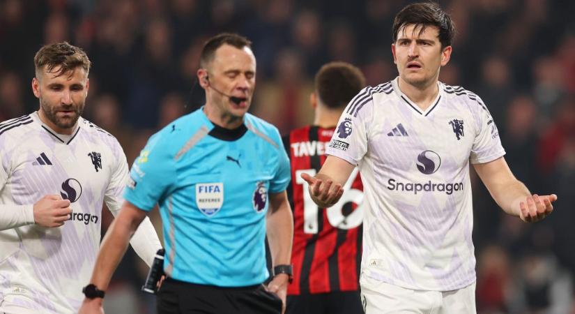 Harry Maguire hét perc alatt mennyből a pokolba jutott a Manchester United bajnokiján
