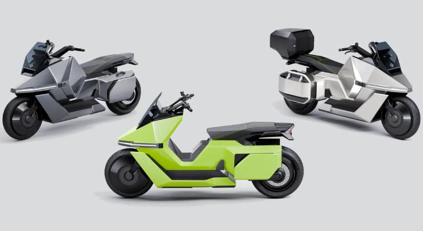 Magától egyensúlyoz ez a robogó, hogy lámpánál megálláskor ne boruljon fel!