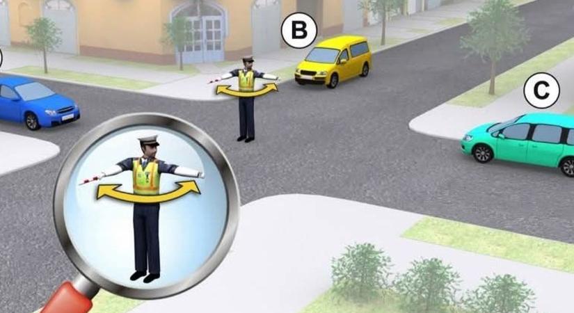 Egy irgalmatlan csavar van ebben a ravasz KRESZ-tesztben, felismered?