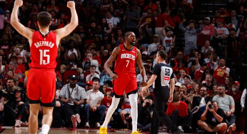 NBA: Houstonban megszakadt az Atlanta 11 meccses győzelmi sorozata