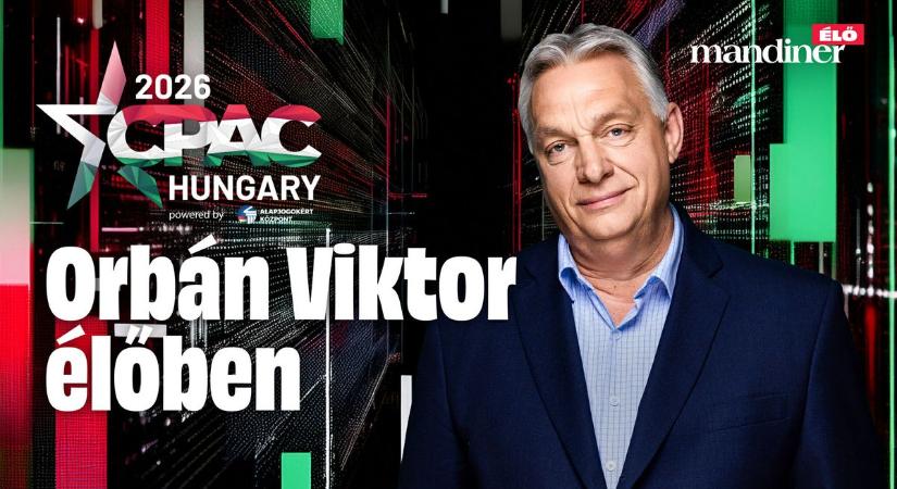 CPAC Hungary 2026: FEL, GYŐZELMRE! – Kövesse Orbán Viktor beszédét élőben