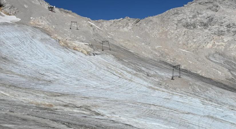 Halálra vannak ítélve a gleccserek, bezárják az utolsó német gleccsersípályát