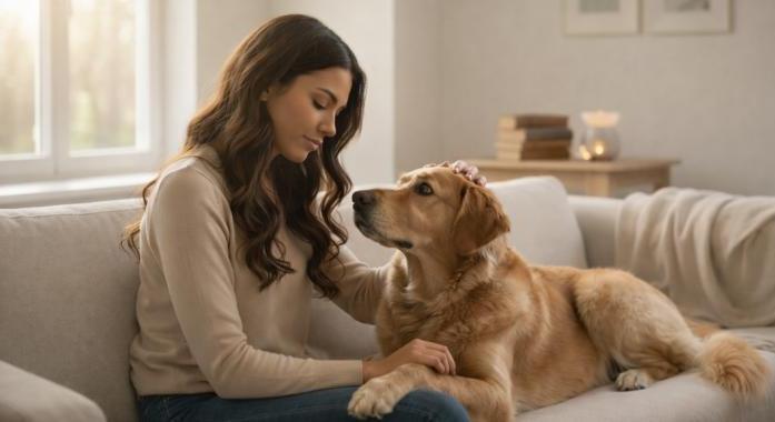 Gyógyító mancsok: 5 jel, hogy a kutyád pontosan érzi, mikor van szükséged lelki támogatásra