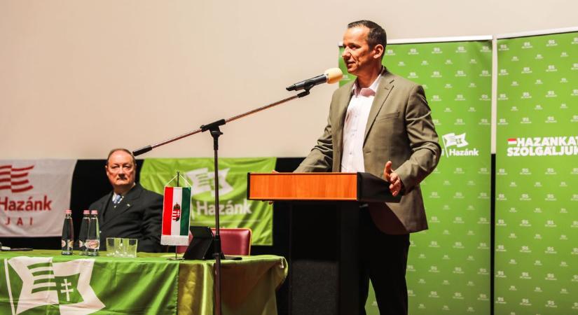 Mi Hazánk országjárás: Szombathelyen tartott fórumot Toroczkai László