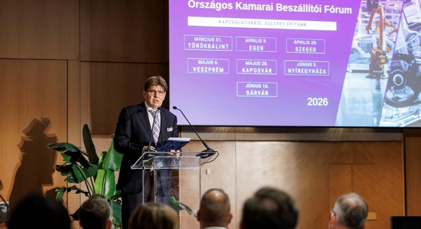 Hét régióba látogat el 2026 tavaszán a kamarai beszállítói program